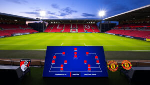 Bournemouth mot Man Utd: Laguppställningen