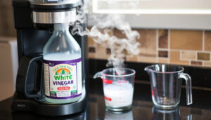 Kalka av kaffebryggare med ättika – steg-för-steg guide