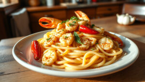 Pasta scampi chili, vitlök grädde – 4 recept och jämförelse